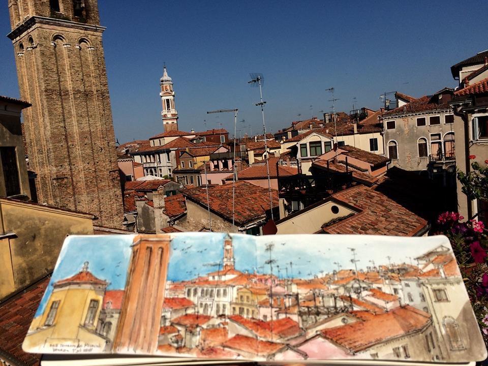B&B La Terrazza Dei Miracoli Venedig Eksteriør billede